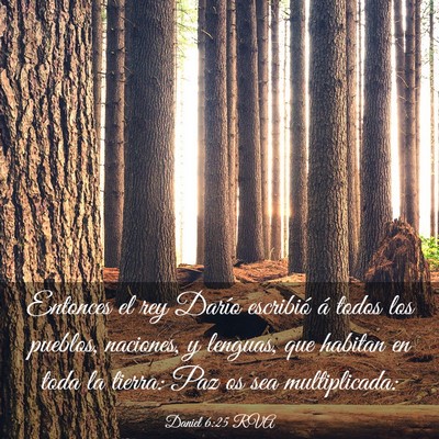 Picture 03 - Daniel 6:25 RVA - Entonces el rey Darío escribió á todos los - Bible Verse Picture
