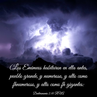 Picture 03 - Deuteronomio 2:10 RVA - (Los Emimeos habitaron en ella antes, pueblo - Bible Verse Picture