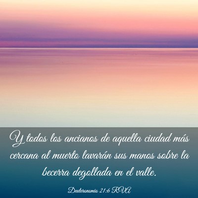 Picture 03 - Deuteronomio 21:6 RVA - Y todos los ancianos de aquella ciudad más - Bible Verse Picture