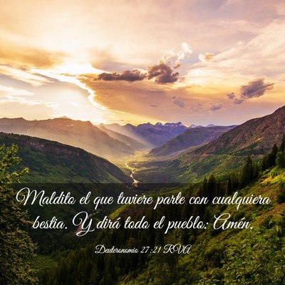 Picture 03 - Deuteronomio 27:21 RVA - Maldito el que tuviere parte con cualquiera - Bible Verse Picture