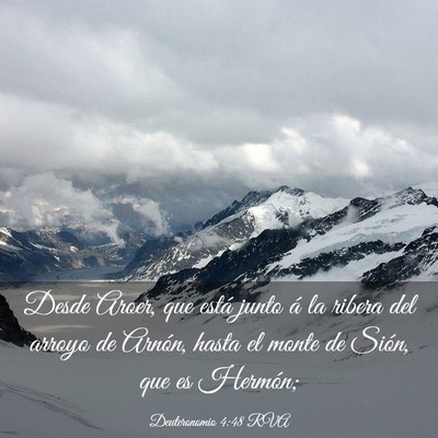 Picture 03 - Deuteronomio 4:48 RVA - Desde Aroer, que está junto á la ribera del - Bible Verse Picture
