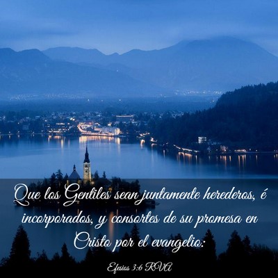 Picture 03 - Efesios 3:6 RVA - Que los Gentiles sean juntamente herederos, é - Bible Verse Picture