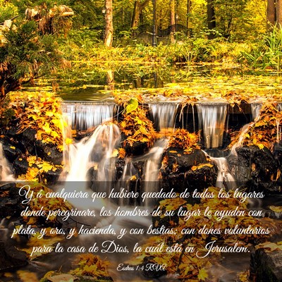 Picture 03 - Esdras 1:4 RVA - Y á cualquiera que hubiere quedado de todos los - Bible Verse Picture