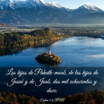 Picture 03 - Esdras 2:6 RVA - Los hijos de Pahath-moab, de los hijos de Josué - Bible Verse Picture