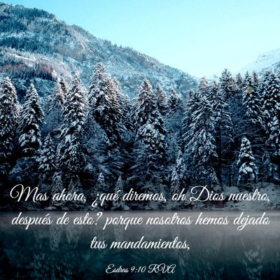 Picture 03 - Esdras 9:10 RVA - Mas ahora, ¿qué diremos, oh Dios nuestro, - Bible Verse Picture