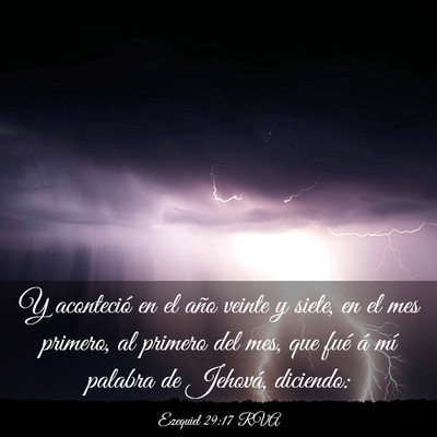 Picture 03 - Ezequiel 29:17 RVA - Y aconteció en el año veinte y siete, en el mes - Bible Verse Picture