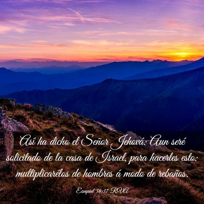 Picture 03 - Ezequiel 36:37 RVA - Así ha dicho el Señor Jehová: Aun seré - Bible Verse Picture