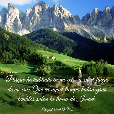 Picture 03 - Ezequiel 38:19 RVA - Porque he hablado en mi celo, y en el fuego de mi - Bible Verse Picture