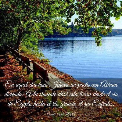 Picture 03 - Génesis 15:18 RVA - En aquel día hizo Jehová un pacto con Abram - Bible Verse Picture