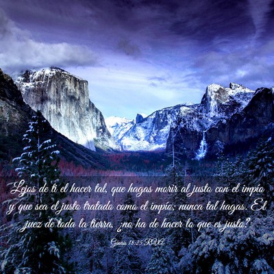 Picture 03 - Génesis 18:25 RVA - Lejos de ti el hacer tal, que hagas morir al - Bible Verse Picture