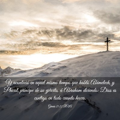 Picture 03 - Génesis 21:22 RVA - Y aconteció en aquel mismo tiempo que habló - Bible Verse Picture