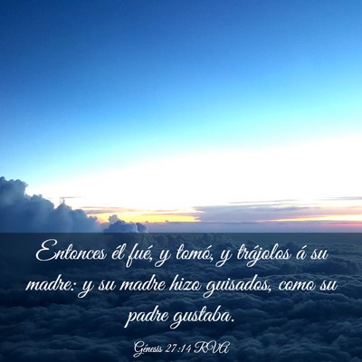 Picture 03 - Génesis 27:14 RVA - Entonces él fué, y tomó, y trájolos á su - Bible Verse Picture