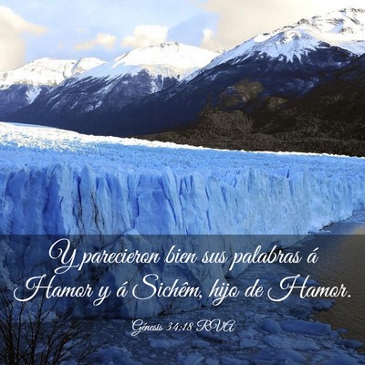 Picture 03 - Génesis 34:18 RVA - Y parecieron bien sus palabras á Hamor y á - Bible Verse Picture