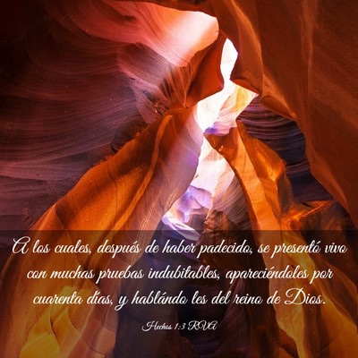 Picture 03 - Hechos 1:3 RVA - A los cuales, después de haber padecido, se - Bible Verse Picture