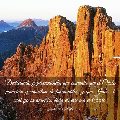 Picture 03 - Hechos 17:3 RVA - Declarando y proponiendo, que convenía que el - Bible Verse Picture