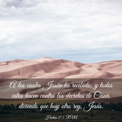 Picture 03 - Hechos 17:7 RVA - A los cuales Jasón ha recibido; y todos estos - Bible Verse Picture