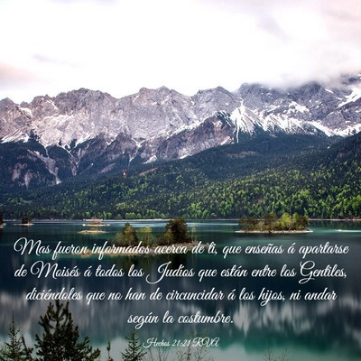 Picture 03 - Hechos 21:21 RVA - Mas fueron informados acerca de ti, que enseñas - Bible Verse Picture