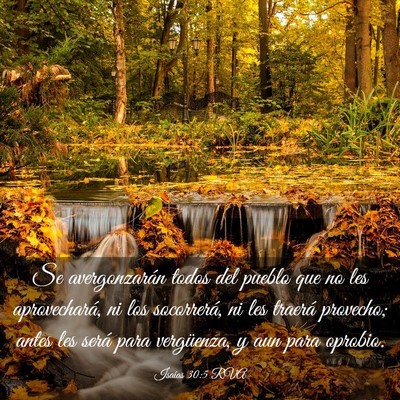 Picture 03 - Isaías 30:5 RVA - Se avergonzarán todos del pueblo que no les - Bible Verse Picture