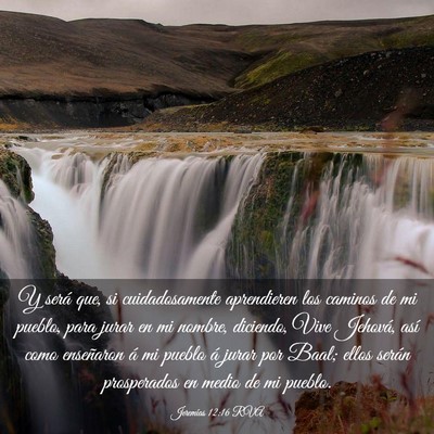 Picture 03 - Jeremías 12:16 RVA - Y será que, si cuidadosamente aprendieren los - Bible Verse Picture