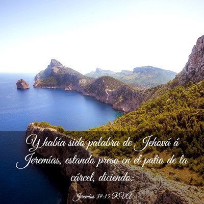 Picture 03 - Jeremías 39:15 RVA - Y había sido palabra de Jehová á Jeremías, - Bible Verse Picture