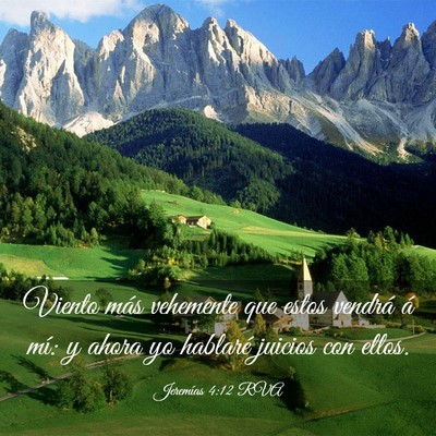 Picture 03 - Jeremías 4:12 RVA - Viento más vehemente que estos vendrá á mí: y - Bible Verse Picture