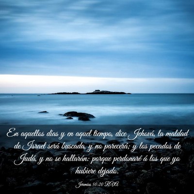 Picture 03 - Jeremías 50:20 RVA - En aquellos días y en aquel tiempo, dice - Bible Verse Picture
