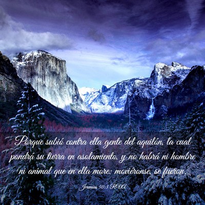 Picture 03 - Jeremías 50:3 RVA - Porque subió contra ella gente del aquilón, la - Bible Verse Picture