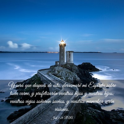 Picture 03 - Joel 2:28 RVA - Y será que después de esto, derramaré mi - Bible Verse Picture