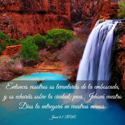 Picture 03 - Josué 8:7 RVA - Entonces vosotros os levantaréis de la - Bible Verse Picture