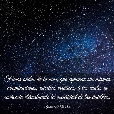 Picture 03 - Judas 1:13 RVA - Fieras ondas de la mar, que espuman sus mismas - Bible Verse Picture