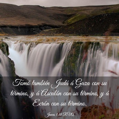 Picture 03 - Jueces 1:18 RVA - Tomó también Judá á Gaza con su término, y - Bible Verse Picture