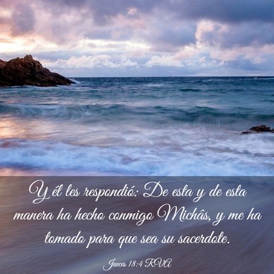 Picture 03 - Jueces 18:4 RVA - Y él les respondió: De esta y de esta manera ha - Bible Verse Picture
