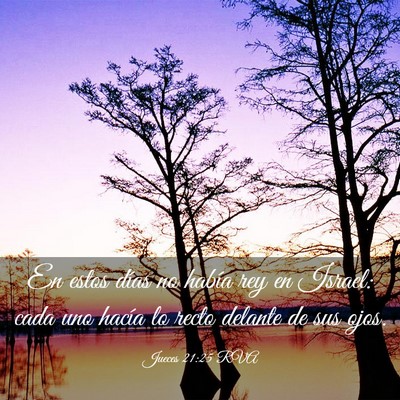 Picture 03 - Jueces 21:25 RVA - En estos días no había rey en Israel: cada uno - Bible Verse Picture