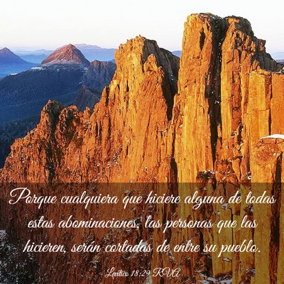Picture 03 - Levítico 18:29 RVA - Porque cualquiera que hiciere alguna de todas - Bible Verse Picture