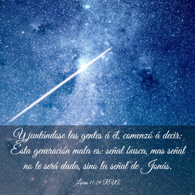 Picture 03 - Lucas 11:29 RVA - Y juntándose las gentes á él, comenzó á - Bible Verse Picture
