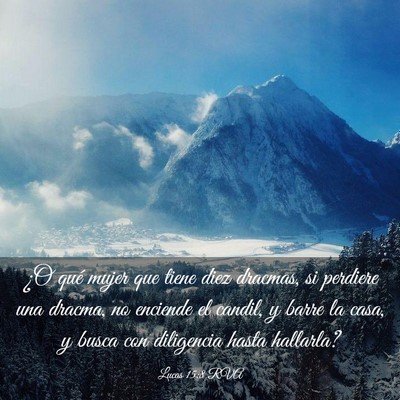 Picture 03 - Lucas 15:8 RVA - ¿O qué mujer que tiene diez dracmas, si - Bible Verse Picture