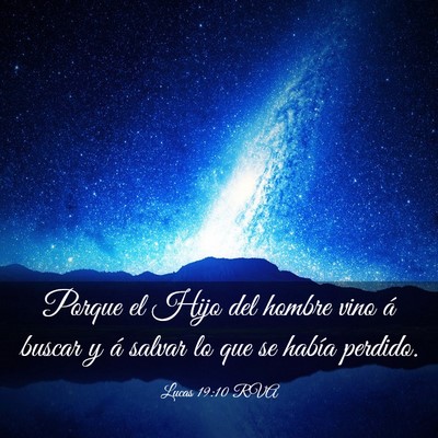Picture 03 - Lucas 19:10 RVA - Porque el Hijo del hombre vino á buscar y á - Bible Verse Picture