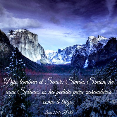 Picture 03 - Lucas 22:31 RVA - Dijo también el Señor: Simón, Simón, he aquí - Bible Verse Picture