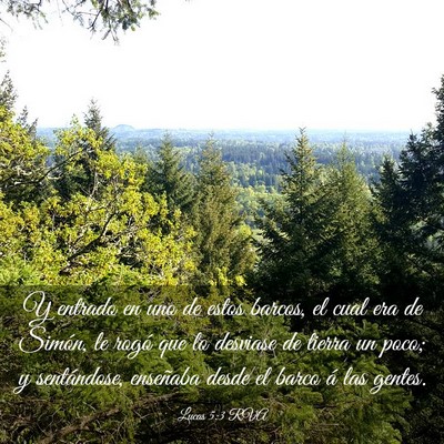 Picture 03 - Lucas 5:3 RVA - Y entrado en uno de estos barcos, el cual era de - Bible Verse Picture