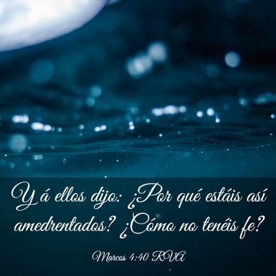 Picture 03 - Marcos 4:40 RVA - Y á ellos dijo: ¿Por qué estáis así - Bible Verse Picture