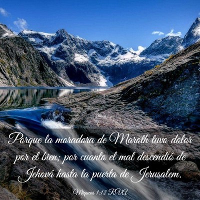 Picture 03 - Miqueas 1:12 RVA - Porque la moradora de Maroth tuvo dolor por el - Bible Verse Picture