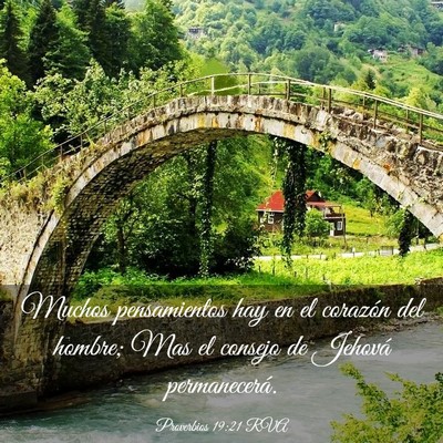 Picture 03 - Proverbios 19:21 RVA - Muchos pensamientos hay en el corazón del - Bible Verse Picture