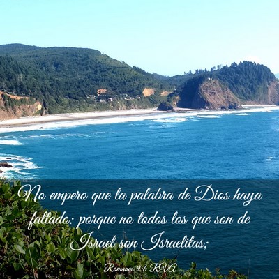 Picture 03 - Romanos 9:6 RVA - No empero que la palabra de Dios haya faltado: - Bible Verse Picture