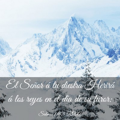 Picture 03 - Salmos 110:5 RVA - El Señor á tu diestra Herirá á los reyes en - Bible Verse Picture