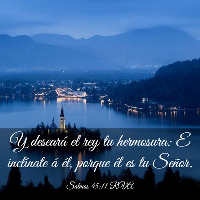 Picture 03 - Salmos 45:11 RVA - Y deseará el rey tu hermosura: E inclínate á - Bible Verse Picture