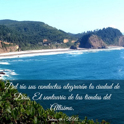 Picture 03 - Salmos 46:4 RVA - Del río sus conductos alegrarán la ciudad de - Bible Verse Picture