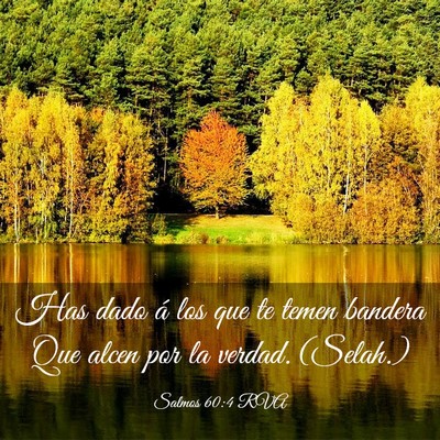 Picture 03 - Salmos 60:4 RVA - Has dado á los que te temen bandera Que alcen - Bible Verse Picture