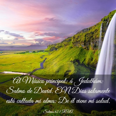 Picture 03 - Salmos 62:1 RVA - Al Músico principal: á Jeduthúm: Salmo de - Bible Verse Picture