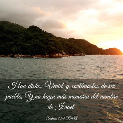 Picture 03 - Salmos 83:4 RVA - Han dicho: Venid, y cortémoslos de ser pueblo, Y - Bible Verse Picture