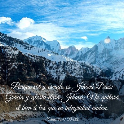 Picture 03 - Salmos 84:11 RVA - Porque sol y escudo es Jehová Dios: Gracia y - Bible Verse Picture
